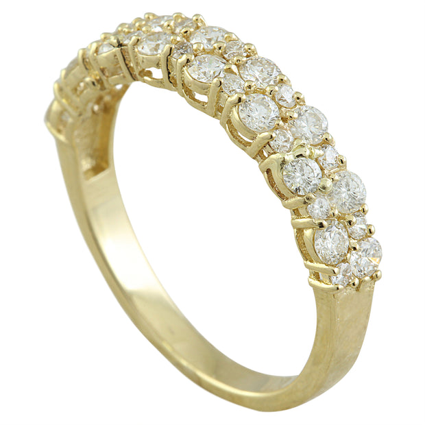 0.75 Carat 14K Yellow Gold Diamond Ring - Fashion Strada