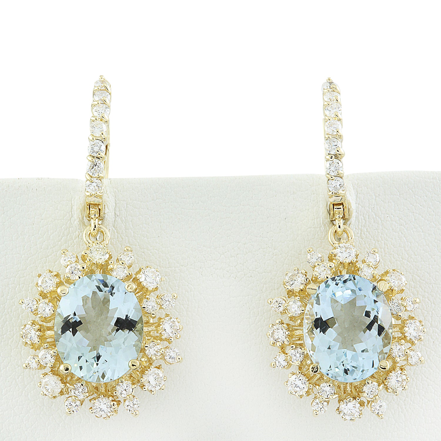 2.03 Carat White Diamond Stud Earrings in 14kt White Gold – María José  Jewelry
