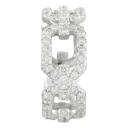 1.40 Carat Diamond 14K White Gold Ring - Fashion Strada