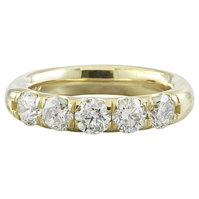 1.51 Carat Diamond 14K Yellow Gold Ring - Fashion Strada