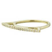 0.45 Carat Diamond 14K Yellow Gold Ring - Fashion Strada