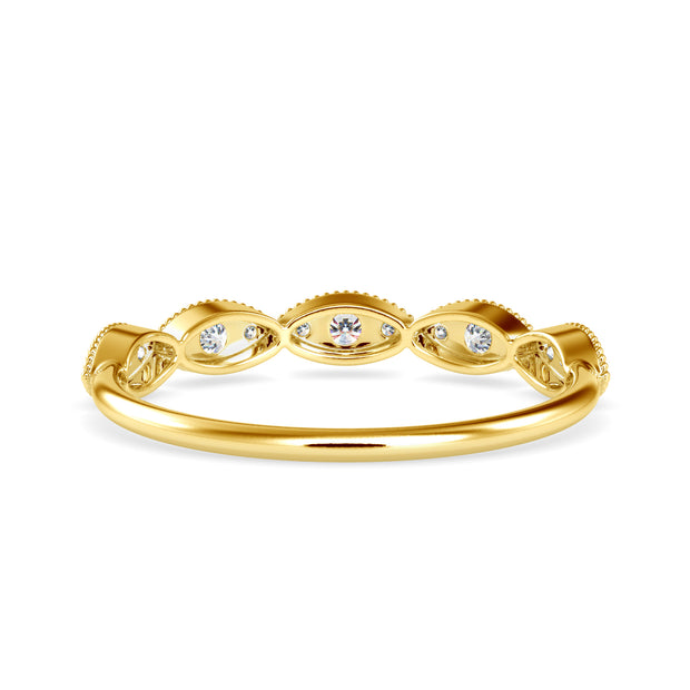 0.28 Carat Diamond 14K Yellow Gold Ring - Fashion Strada