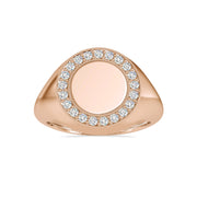 0.26 Carat Diamond 14K Rose Gold Ring - Fashion Strada