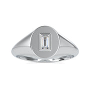 0.11 Carat Diamond 14K White Gold Ring - Fashion Strada