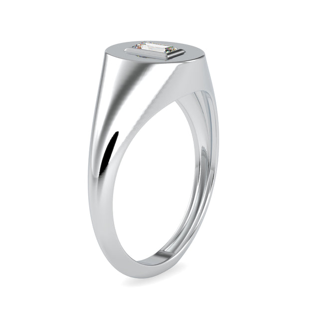 0.11 Carat Diamond 14K White Gold Ring - Fashion Strada