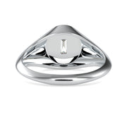 0.11 Carat Diamond 14K White Gold Ring - Fashion Strada