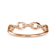 0.06 Carat Diamond 14K Rose Gold Ring - Fashion Strada