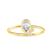 0.37 Carat Diamond 14K Yellow Gold Ring - Fashion Strada