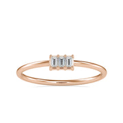 0.10 Carat Diamond 14K Rose Gold Ring - Fashion Strada