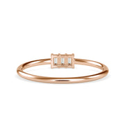 0.10 Carat Diamond 14K Rose Gold Ring - Fashion Strada