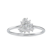 0.15 Carat Diamond 14K White Gold Ring - Fashion Strada