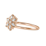 0.14 Carat Diamond 14K Rose Gold Ring - Fashion Strada