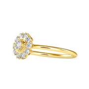 0.24 Carat Diamond 14K Yellow Gold Ring - Fashion Strada