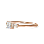 0.34 Carat Diamond 14K Rose Gold Ring - Fashion Strada