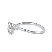 0.10 Carat Diamond 14K White Gold Ring - Fashion Strada