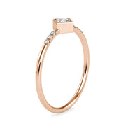 0.20 Carat Diamond 14K Rose Gold Ring - Fashion Strada