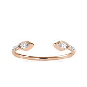 0.13 Carat Diamond 14K Rose Gold Ring - Fashion Strada