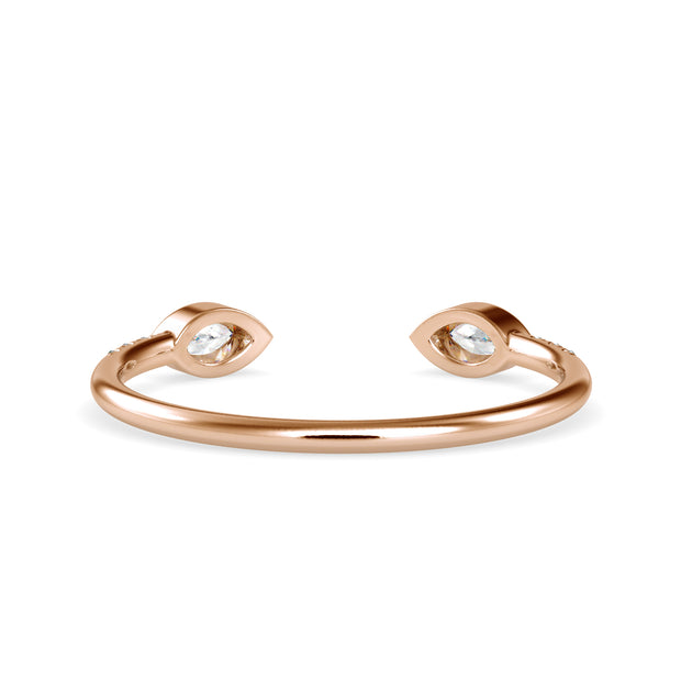 0.13 Carat Diamond 14K Rose Gold Ring - Fashion Strada