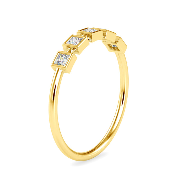 0.23 Carat Diamond 14K Yellow Gold Ring - Fashion Strada