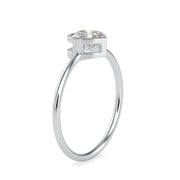 0.59 Carat Diamond 14K White Gold Ring - Fashion Strada