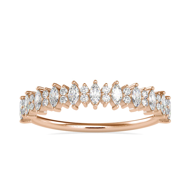 0.39 Carat Diamond 14K Rose Gold Ring - Fashion Strada