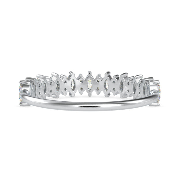 0.39 Carat Diamond 14K White Gold Ring - Fashion Strada