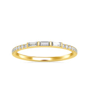 0.19 Carat Diamond 14K Yellow Gold Ring - Fashion Strada