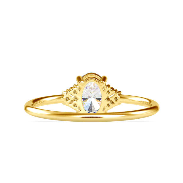 0.70 Carat Diamond 14K Yellow Gold Ring - Fashion Strada