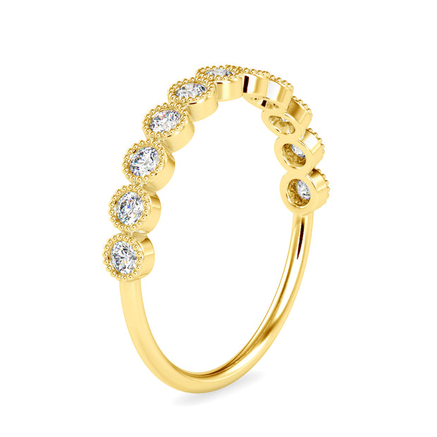 0.33 Carat Diamond 14K Yellow Gold Ring - Fashion Strada