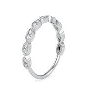 0.15 Carat Diamond 14K White Gold Ring - Fashion Strada