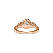 1.38 Carat Diamond 14K Rose Gold Engagement Ring - Fashion Strada