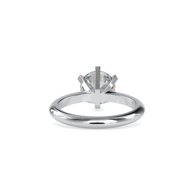 1.99 Carat Diamond 14K White Gold Engagement Ring - Fashion Strada