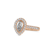 1.54 Carat Diamond 14K Rose Gold Engagement Ring - Fashion Strada