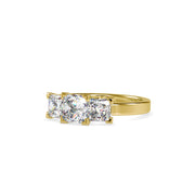 2.89 Carat Diamond 14K Yellow Gold Engagement Ring - Fashion Strada