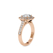 2.16 Carat Diamond 14K Rose Gold Engagement Ring - Fashion Strada