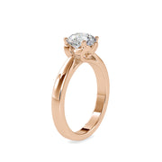 1.20 Carat Diamond 14K Rose Gold Engagement Ring - Fashion Strada