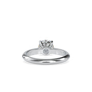 1.13 Carat Diamond 14K White Gold Engagement Ring - Fashion Strada