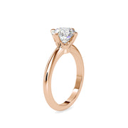 1.25 Carat Diamond 14K Rose Gold Engagement Ring - Fashion Strada