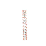 1.20 Carat Diamond 14K Rose Gold Eternity Ring - Fashion Strada