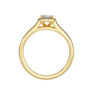 0.66 Carat Diamond 14K Yellow Gold Engagement Ring - Fashion Strada