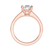 1.10 Carat Diamond 14K Rose Gold Engagement Ring - Fashion Strada