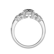 1.75 Carat Diamond 14K White Gold Engagement Ring - Fashion Strada