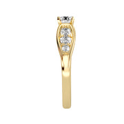 0.90 Carat Diamond 14K Yellow Gold Engagement Ring - Fashion Strada