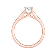 0.53 Carat Diamond 14K Rose Gold Engagement Ring - Fashion Strada