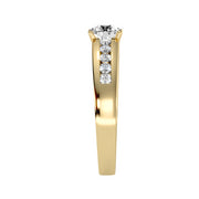 0.89 Carat Diamond 14K Yellow Gold Engagement Ring - Fashion Strada