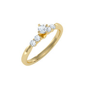 0.44 Carat Diamond 14K Yellow Gold Engagement Ring - Fashion Strada