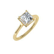 1.44 Carat Diamond 14K Yellow Gold Engagement Ring - Fashion Strada