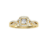 0.60 Carat Diamond 14K Yellow Gold Engagement Ring - Fashion Strada