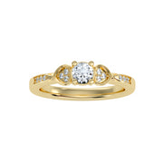 0.40 Carat Diamond 14K Yellow Gold Engagement Ring - Fashion Strada